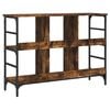 vidaXL Buffet ch&ecirc;ne fum&eacute; 102x32x73,5 cm bois d'ing&eacute;nierie