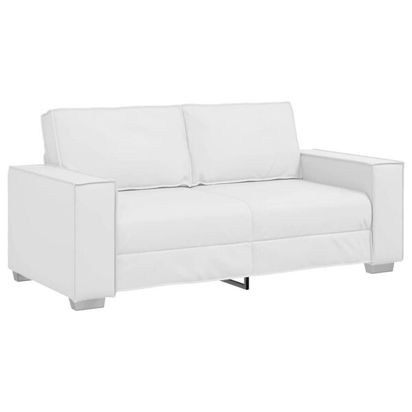 vidaXL Canap&eacute; Blanc 180 x 78 x 84 cm tissu