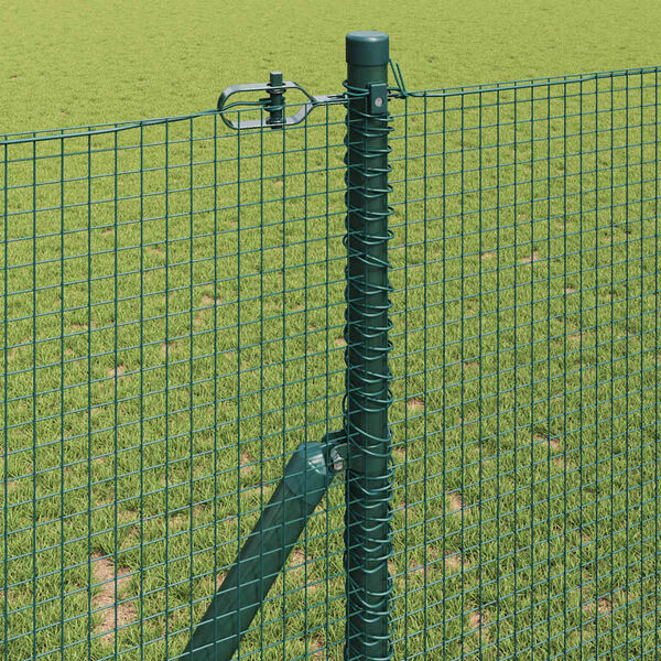 vidaXL Poteau de cl&ocirc;ture. Vert 50 x 1 m (mailles 16 x 16 mm)