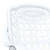 vidaXL Ensemble de tables de jardin 3 pcs Blanc Aluminium coul&eacute;