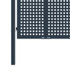 vidaXL Portail de cl&ocirc;ture Anthracite 306x175 cm Acier