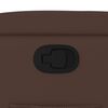vidaXL Fauteuil inclinable marron similicuir