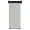 vidaXL Auvent latéral de balcon 85x250 cm Gris