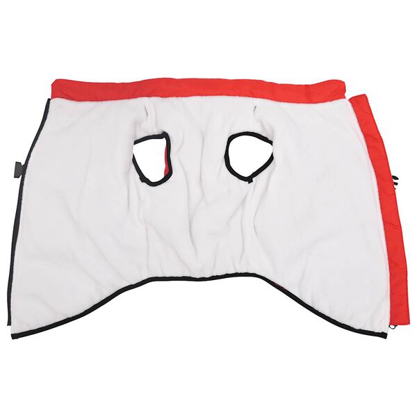 vidaXL Manteau pour chiens avec harnais imperm&eacute;able r&eacute;fl&eacute;chissant L44