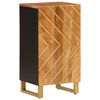 vidaXL Armoire lat&eacute;rale marron et noir 40x33,5x75 cm bois de manguier