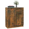 vidaXL Buffets 2 pcs Ch&ecirc;ne fum&eacute; 60x30x70 cm Bois d'ing&eacute;nierie