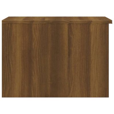 vidaXL Table basse Chêne marron 50x50x36 cm Bois d'ingénierie