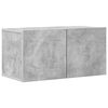 vidaXL Ensemble de meubles TV 7 pcs Gris b&eacute;ton Bois d'ing&eacute;nierie