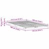 vidaXL Cadre de lit sur&eacute;lev&eacute; Blanc 135 x 190 cm Bois massif en pin