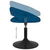 vidaXL Tabouret de bar Bleu Velours