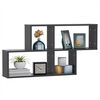 vidaXL &Eacute;tag&egrave;re murale Gris 100x18x53 cm Bois d&rsquo;ing&eacute;nierie