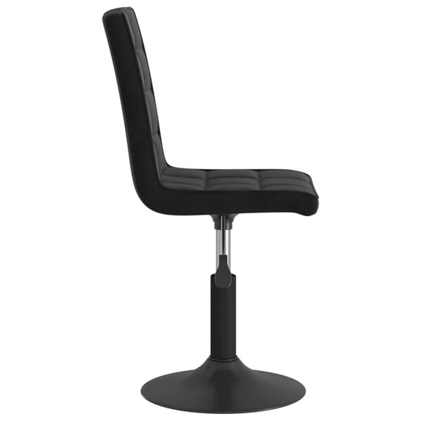 vidaXL Tabouret de bar Noir Velours