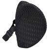 vidaXL Coussin cervical Noir Mousse &agrave; m&eacute;moire de forme