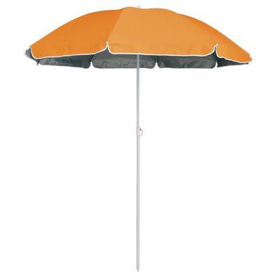 Eurotrail Parasol de plage UPF 50+ Orange