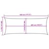 vidaXL Voile d'ombrage 160 g/m&sup2; rectangulaire gris clair 2x4,5 m PEHD
