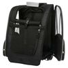 TRIXIE Sac &agrave; dos &agrave; roulettes pour animaux de compagnie Noir et gris