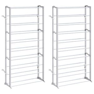 vidaXL &Eacute;tag&egrave;re &agrave; chaussures 2 pcs