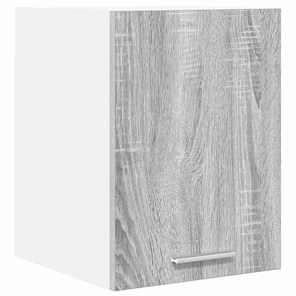 vidaXL Armoire suspendue Gris Sonoma et Blanc 30 x 31 x 40 cm