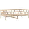 vidaXL Lit de jour avec tiroirs sans matelas 80x200 cm bois massif