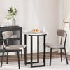 vidaXL Plateau de table Blanc 60 x 60 x 1,5 cm Bois d'ing&eacute;nierie