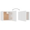 vidaXL Ensemble de meubles TV 8 pcs Blanc Bois d'ing&eacute;nierie