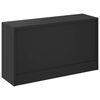 vidaXL Banc &agrave; chaussures Noir 80x24x45 cm Bois d'ing&eacute;nierie