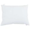 vidaXL Oreiller avec oreiller 2 pcs Blanc 40 x 60 cm Coton