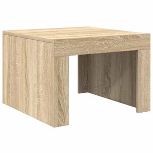 vidaXL Table basse Ch&ecirc;ne sonoma 50x50x35 cm Bois d'ing&eacute;nierie