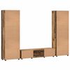 vidaXL Ensemble meuble TV avec tiroir Bois ancien Bois d'ing&eacute;nierie