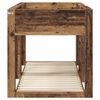 vidaXL Lit Superpos&eacute; pour Enfants Bois ancien 90 x 200 cm