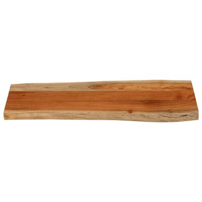 vidaXL Dessus de table 100x40x3,8 cm rectangulaire bois massif acacia