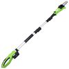 vidaXL Set outils &eacute;lectriques jardin sans fil 4pcs chargeurs/batteries