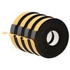 vidaXL Ruban adh&eacute;sif en mousse 4 pcs Noir 40mm x 5m Mousse CR
