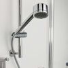 Tiger Pomme de douche Boston Massage Acier inoxydable poli