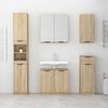 vidaXL Armoire salle de bain Ch&ecirc;ne sonoma 64,5x33,5x59 cm