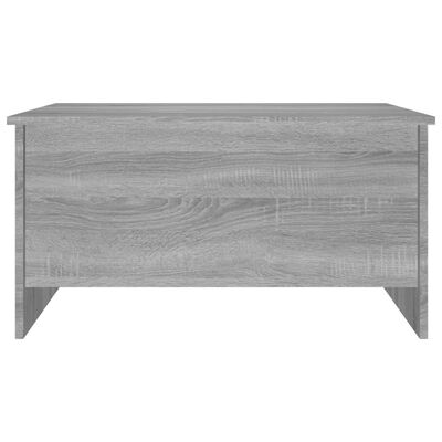 vidaXL Table basse Sonoma gris 80x55,5x41,5 cm Bois d'ingénierie