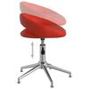vidaXL Chaises &agrave; manger pivotantes lot de 2 bordeaux similicuir