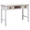 vidaXL Table console 110x45x76 cm bois