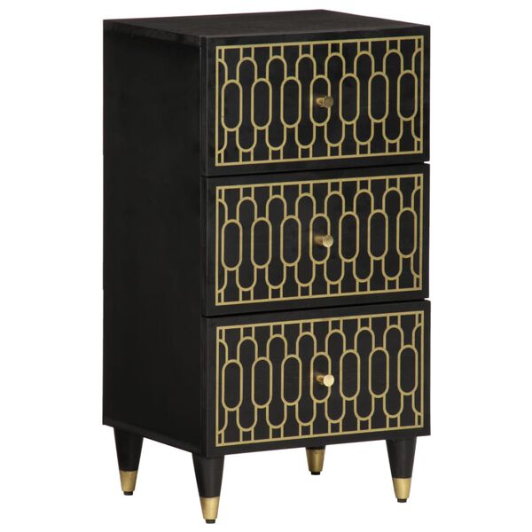 vidaXL Armoire lat&eacute;rale 40x33x75 cm bois massif de manguier