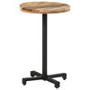 vidaXL Table de bistro Ronde &Oslash;50x75 cm Bois de r&eacute;cup&eacute;ration massif