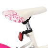 vidaXL V&eacute;lo pour enfants 24 pouces Rose et blanc