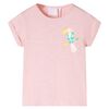 T-shirt pour enfants rose clair 140
