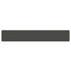 vidaXL Tapis de couloir aspect sisal anthracite 50x300 cm