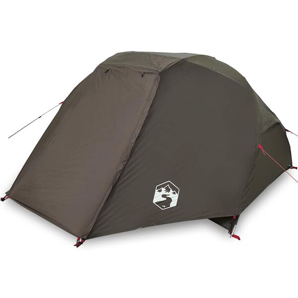 vidaXL Tente de p&ecirc;che 5 personnes marron imperm&eacute;able