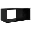 vidaXL Ensemble de tables basses 2 pcs Ch&ecirc;ne noir Bois d'ing&eacute;nierie