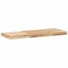 vidaXL &Eacute;tag&egrave;res flottantes 4 pcs 80x30x4 cm acacia massif non trait&eacute;