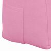 vidaXL Coussin de Dos Rose 120 x 24 x 50 cm tissu