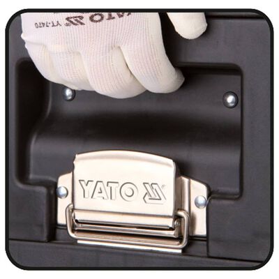 YATO Chariot à boîtes à outils avec 2 tiroirs 52x32x72 cm