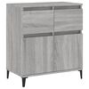 vidaXL Buffet Sonoma gris 60x35x70 cm Bois d'ing&eacute;nierie