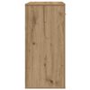 vidaXL Buffet chêne artisanal 79 x 38 x 80 cm Bois d'ingénierie